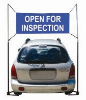 Auto Base - Two Wheel (Horizontal) Banner System