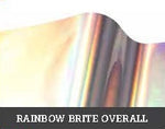 R Tape Coburn Brite Overall Holographic Silver PVC