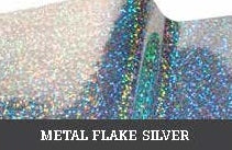 R Tape Coburn Metal Flake Silver & Colours