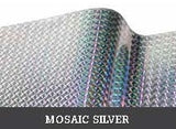 R Tape Coburn Mosaic 1/4" Silver & Colours