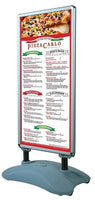 Pavement Sign (water-base) with Snap Frames