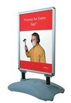 Pavement Sign (water-base) with Snap Frames