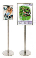 Poster Holder Stands (stainless steel)