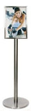 Poster Holder Stands (stainless steel)