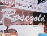 Rose Gold Metal Effect vinyl