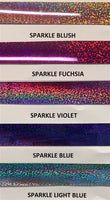 Sparkle Effects Heat Transfer film