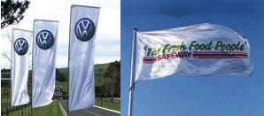Custom printed & corporate flags